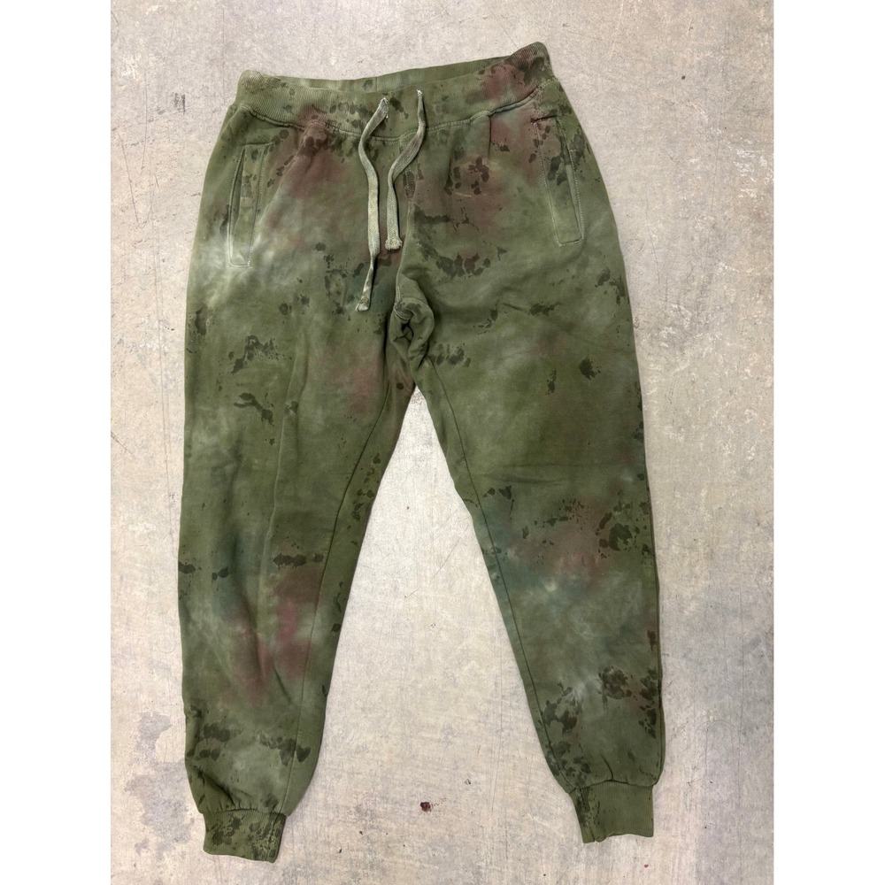 La Dubresse‎ Olive Green Tie Dye Jogger Sweatpants Women's Size S